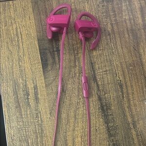 Pink Wireless Earbuds